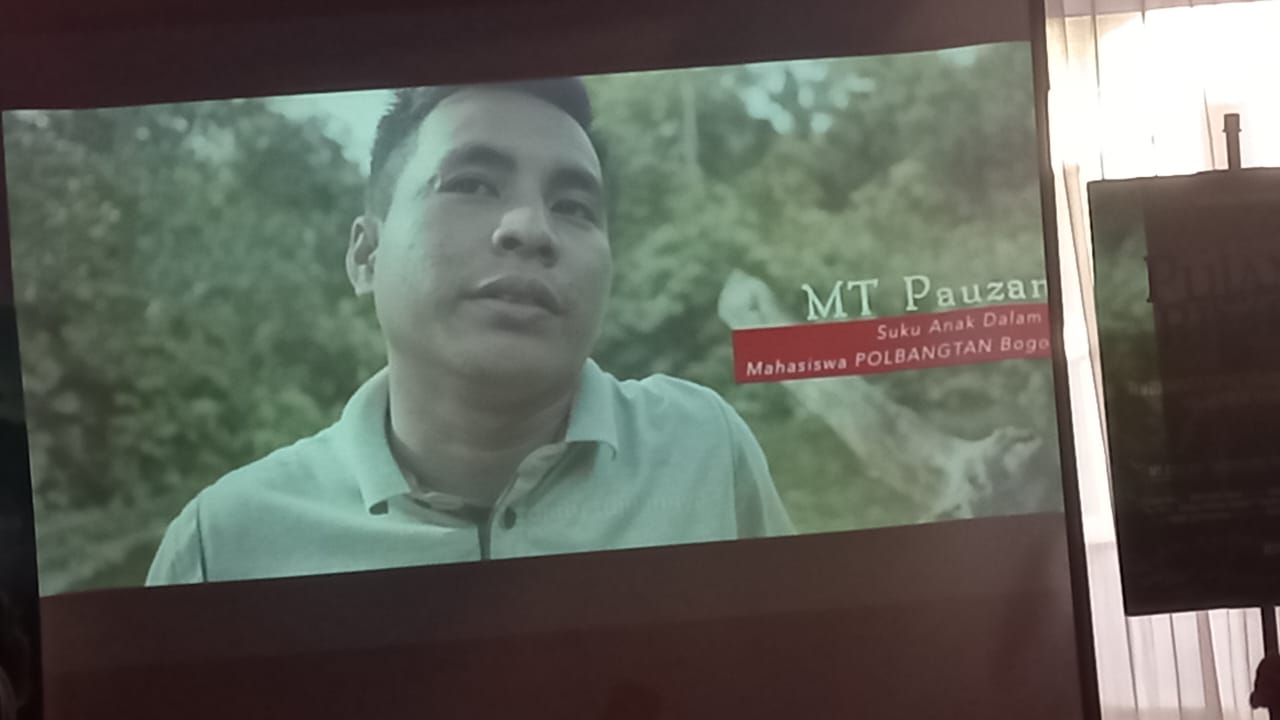 Pauzan tokoh Film Pulang Rimba.