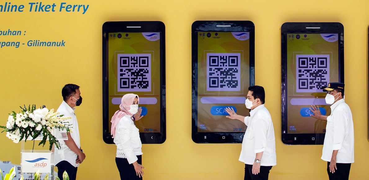Peluncuran aplikasi ferizy tekan praktek percaloan di pelabuhan penyeberangan Merak dan Bakauheni