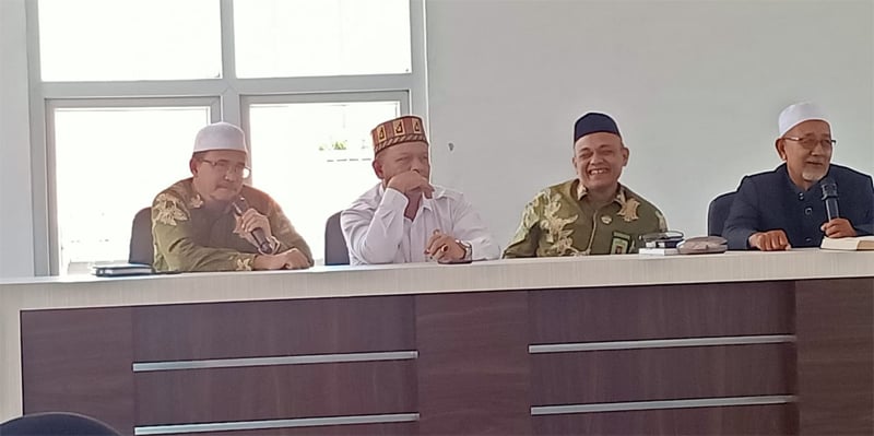 Rapat koordinasi tentang ketentuan zakat fitrah di Pidie.
