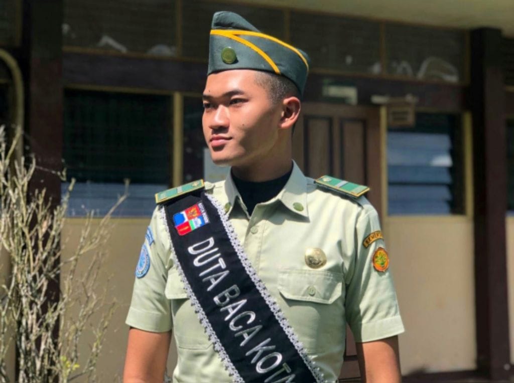 Mahasiswa Jurusan Peternakan Polbangtan Bogor, Muhammad Mulya Bagas, terpilih menjadi Duta Baca Kota Bogor 2023.