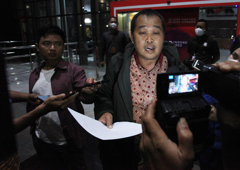 Koordinator Masyarakat Anti-Korupsi Indonesia (MAKI) Boyamin Saiman.