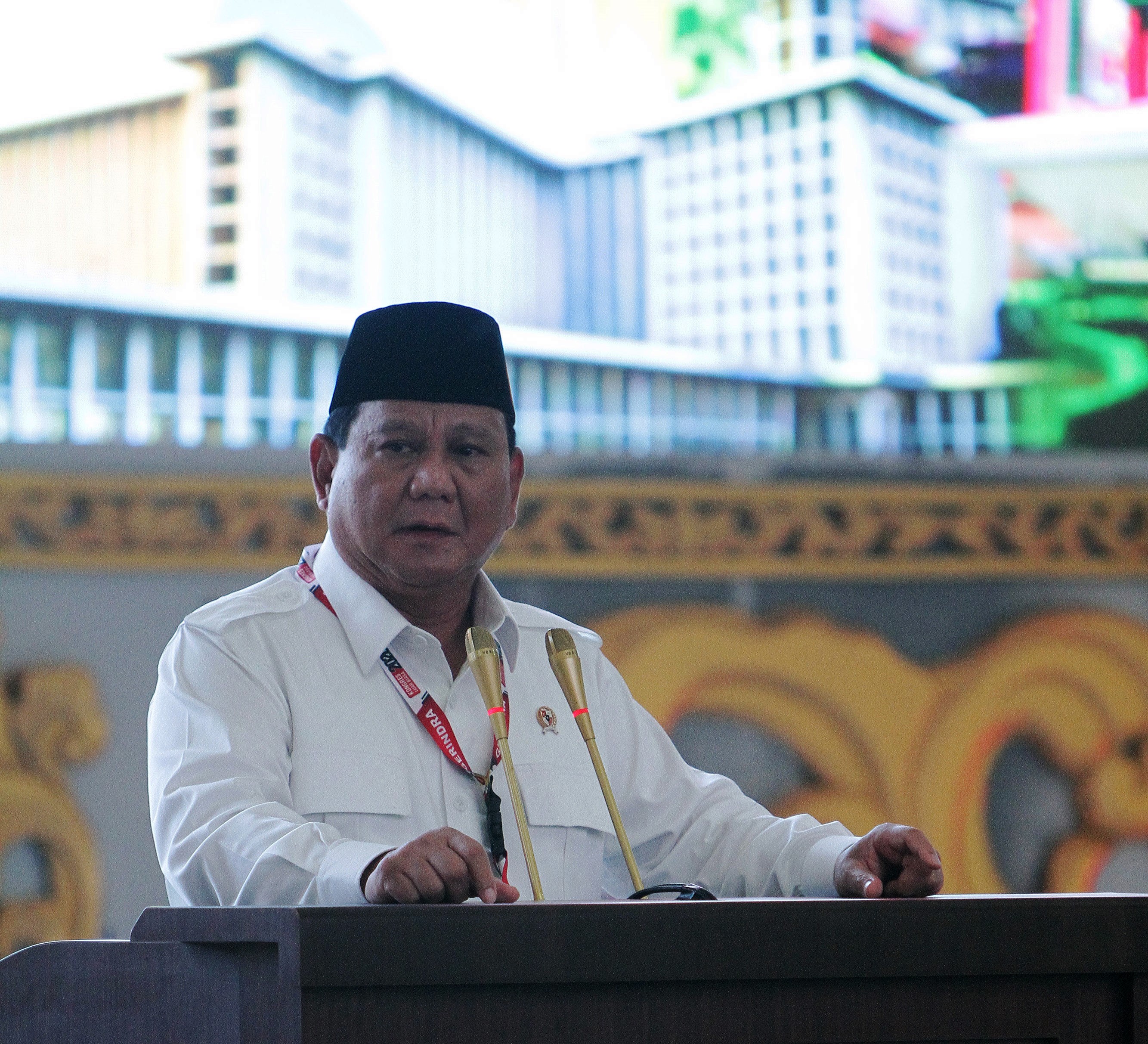 Ketua Umum Gerindra Prabowo Subianto.