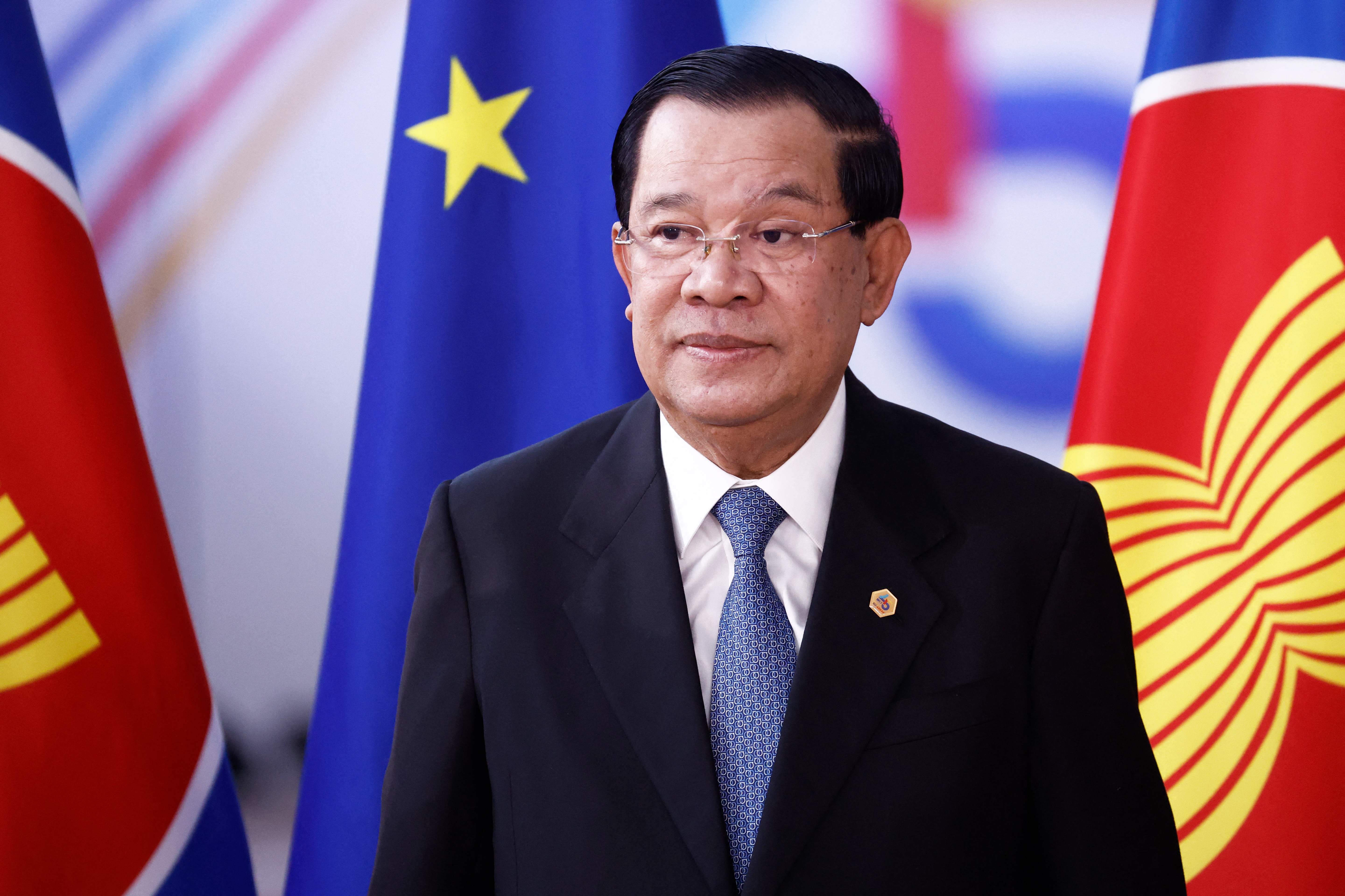 Perdana Menteri Kamboja, Hun Sen.