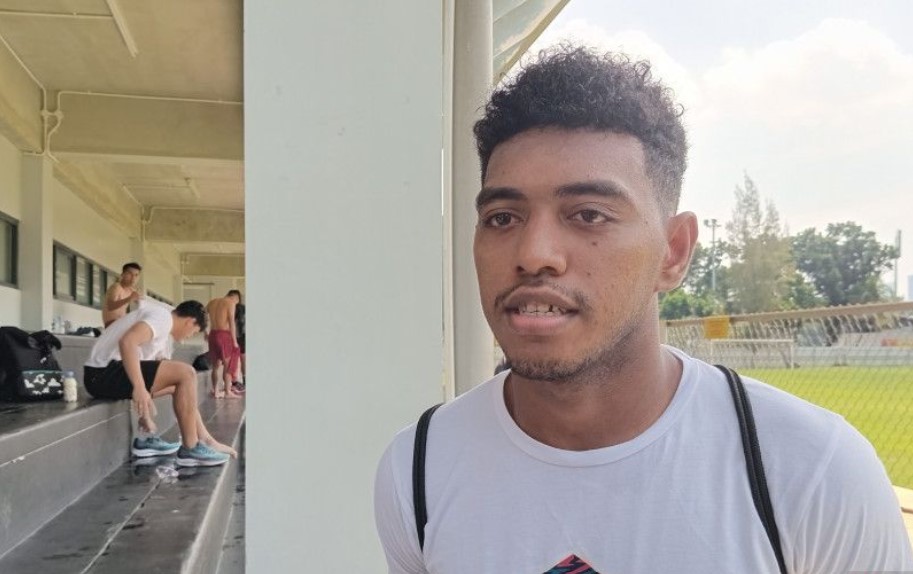 Penyerang timnas U-22 Jeam Kelly Sroyer