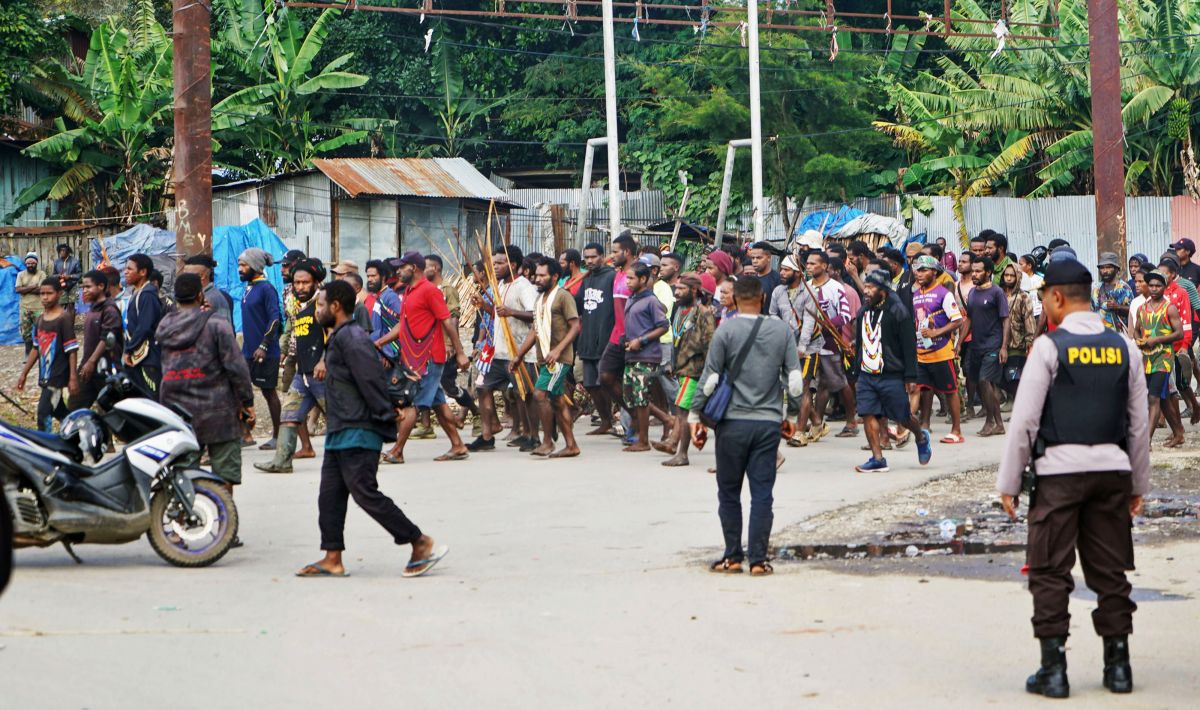 Kerusuhan di Wamena, Papua, akhir Februari silam