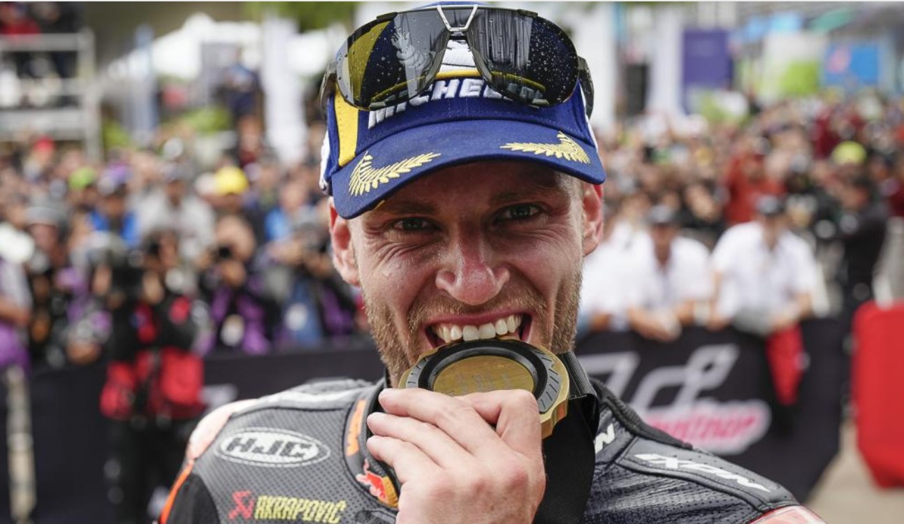 Pembalap Red Bull KTM Brad Binder