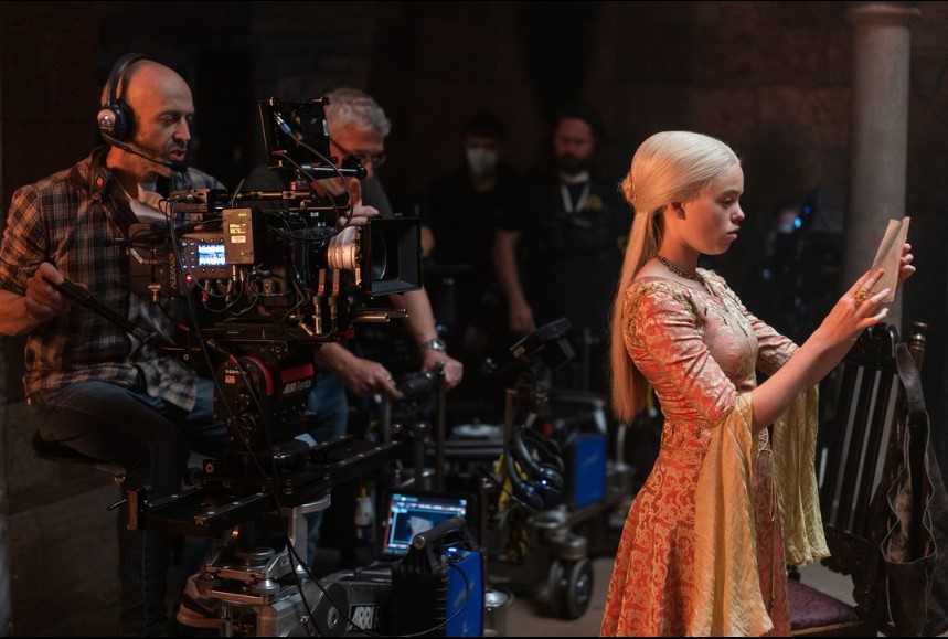 Proses syuting Season 1 serial House of the Dragon 