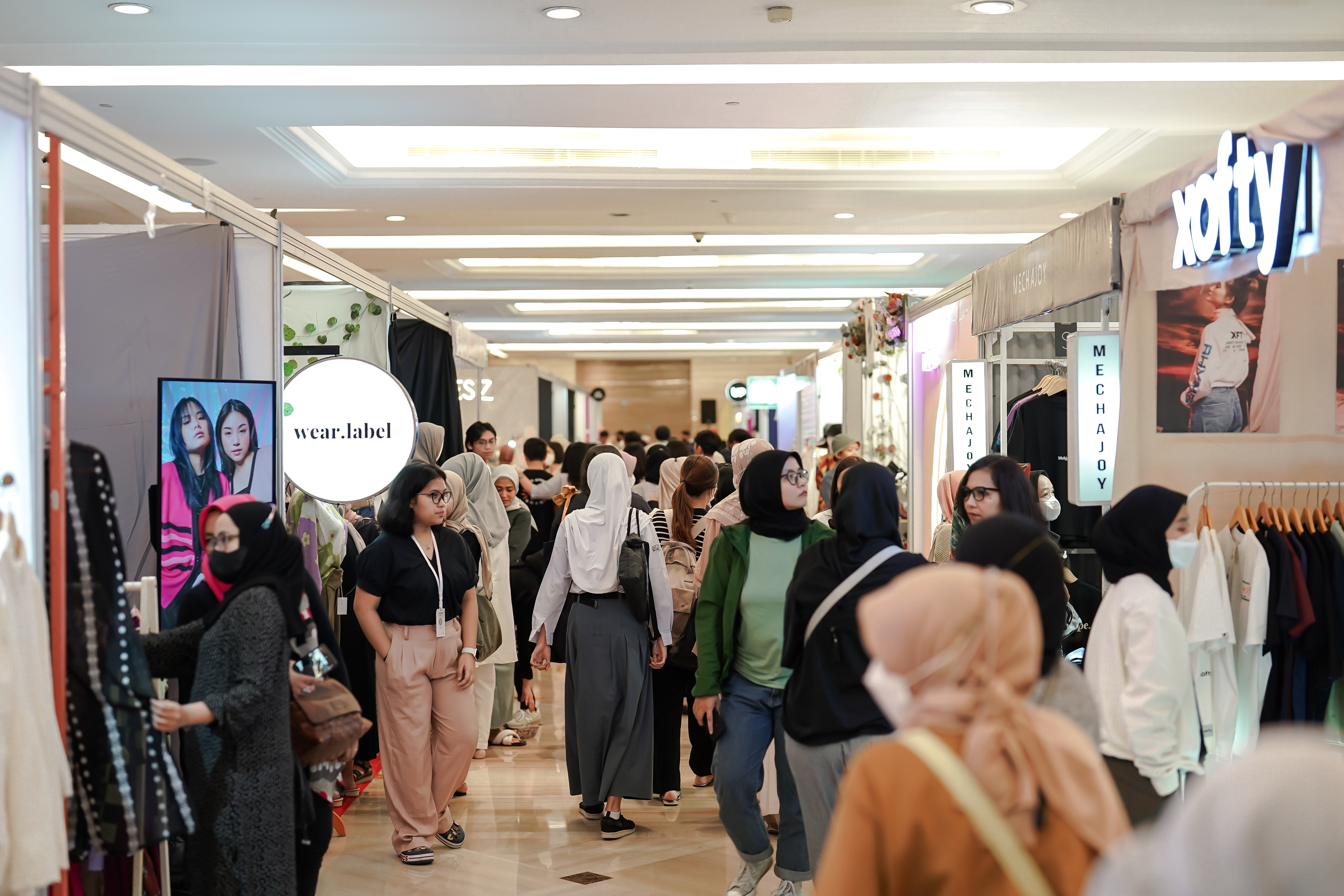 Trademark Market 2023 di Bandung Surga Bagi Cewek Kue