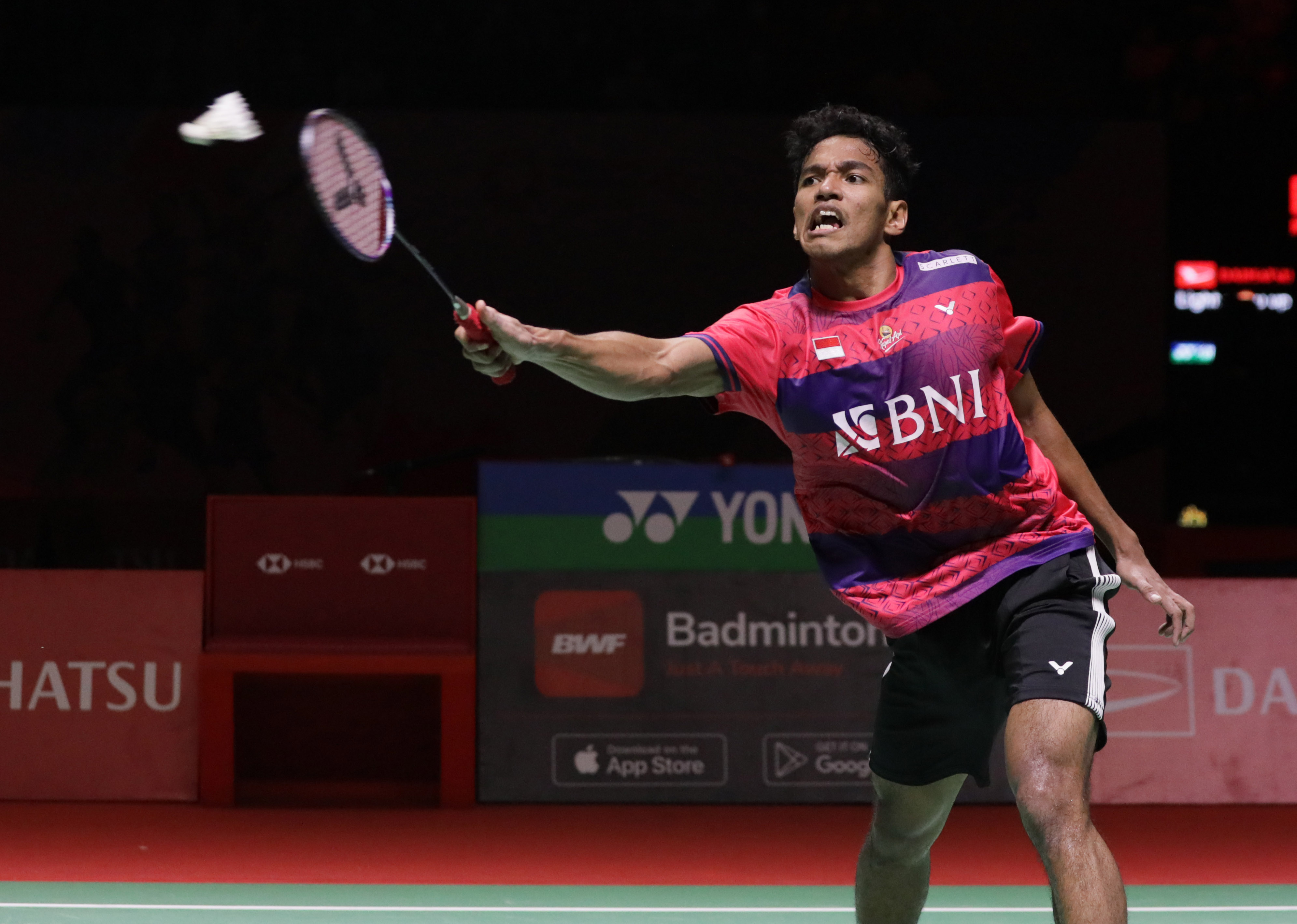 Tunggal putra Indonesia Chico Aura Dwi Wardoyo