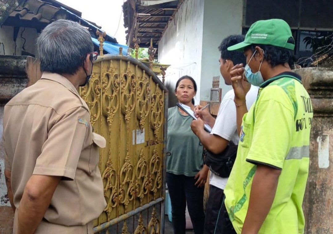 Pemilahan Sampah Berbasis Sumber, DLHK Kota Denpasar Sosialisasi Door to Door