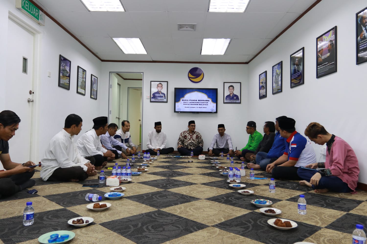 Doa untuk Kemenangan Anies Menggema dari NasDem di Malaysia