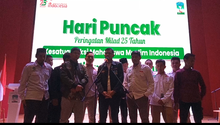 Pengurus KAMMI menyampaikan permintaan agar Bangsa Indonesia selalu memperingati Hari Reformasi