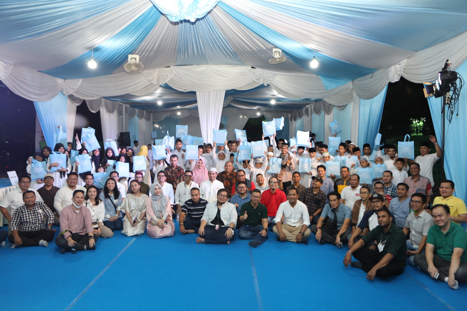 Protelindo) menyelenggarakan agenda buka puasa dan santunan dengan tema 