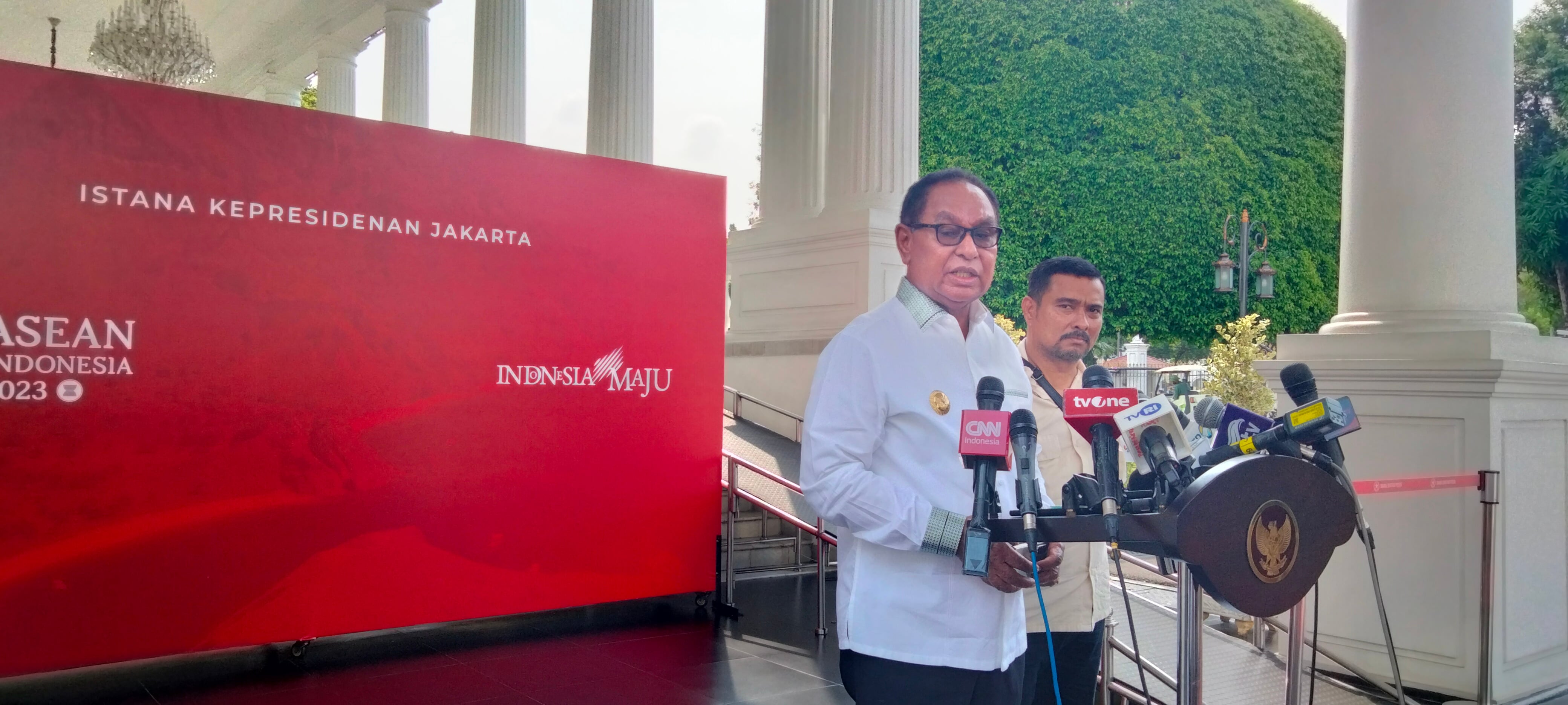 Wakil Gubernur NTT Josef Nae Soi memastikan makanan itu kemudian tidak dihidangkan kepada Presiden Jokowi saat di Labuan Bajo, Senin (24/4)