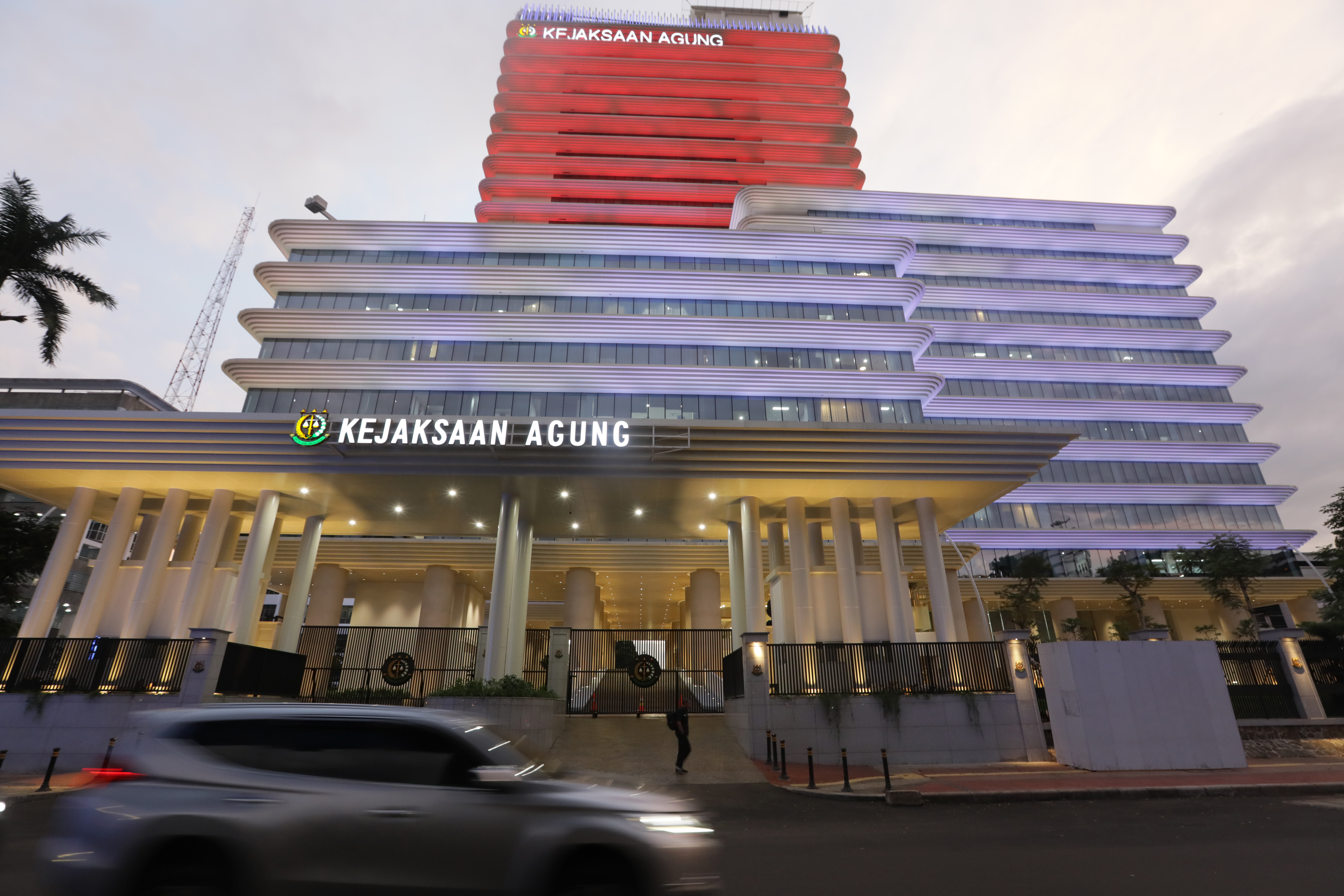  Gedung Kejaksaan Agung di Jalan Panglima Polim, Kebayoran Baru, Jakarta Selatan.