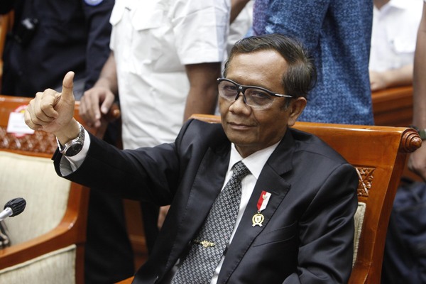  Menteri Koordinator Bidang Politik, Hukum, dan Keamanan (Polhukam)selaku Ketua Komite TPPU, Mahfud MD
