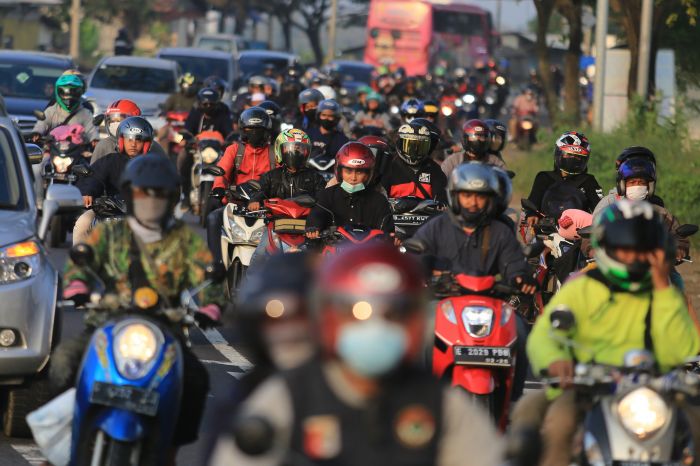Arus Balik, Pengguna Motor Disarankan Lakukan Perjalanan Pagi