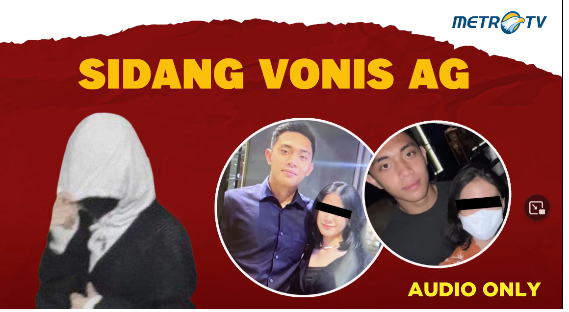 Anak AG Divonis 3,5 Tahun Penjara, Apa Kata Jaksa?