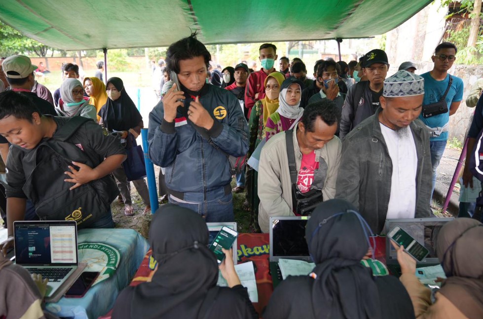 Sahabat Ganjar Gelar Registrasi Ulang Peserta Mudikers GP 2024