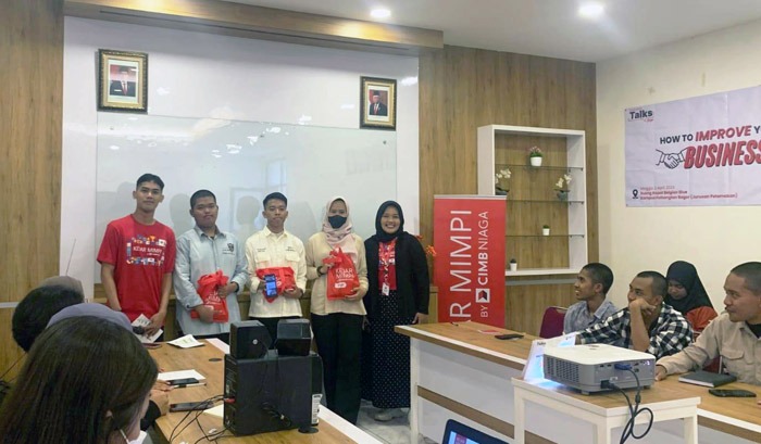 Workshop UMKM bertema 'How To Improve your Business' di Kampus Politeknik Pembangunan Pertanian Bogor Jurusan Peternakan.