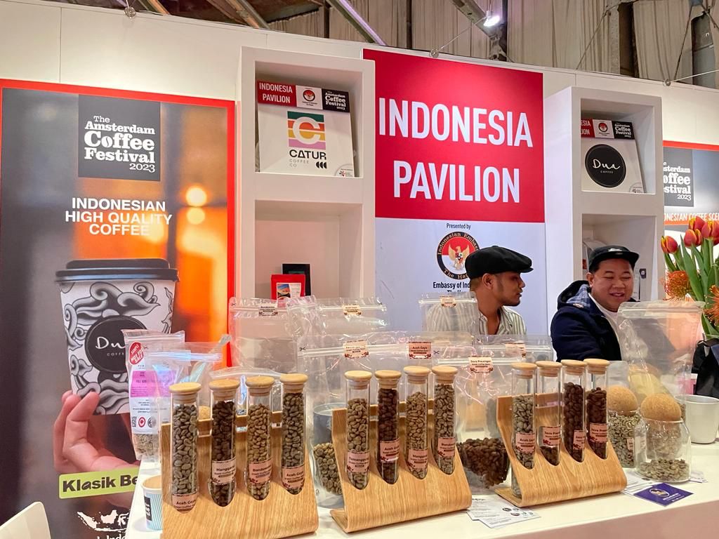 Acara pameran kopi terbesar di Belanda, yang kali ini dilaksanakan di Westergas, Amsterdam mulai dari tanggal 30 Maret hingga 1 April 2023.