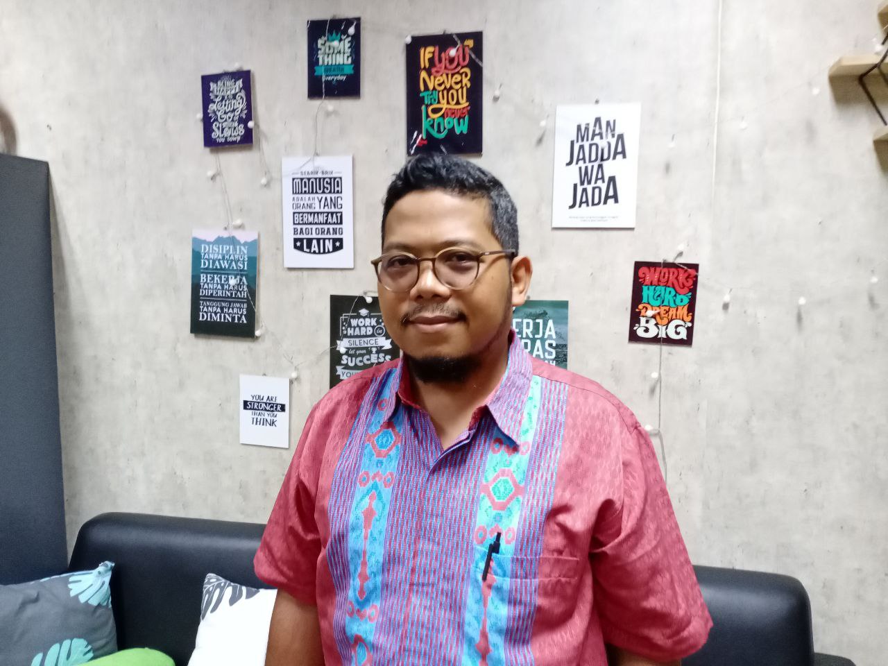 Sekretaris Eksekutif Bidang Kesaksian dan Keutuhan Ciptaan PGI Pdt Jimmy Sormin.