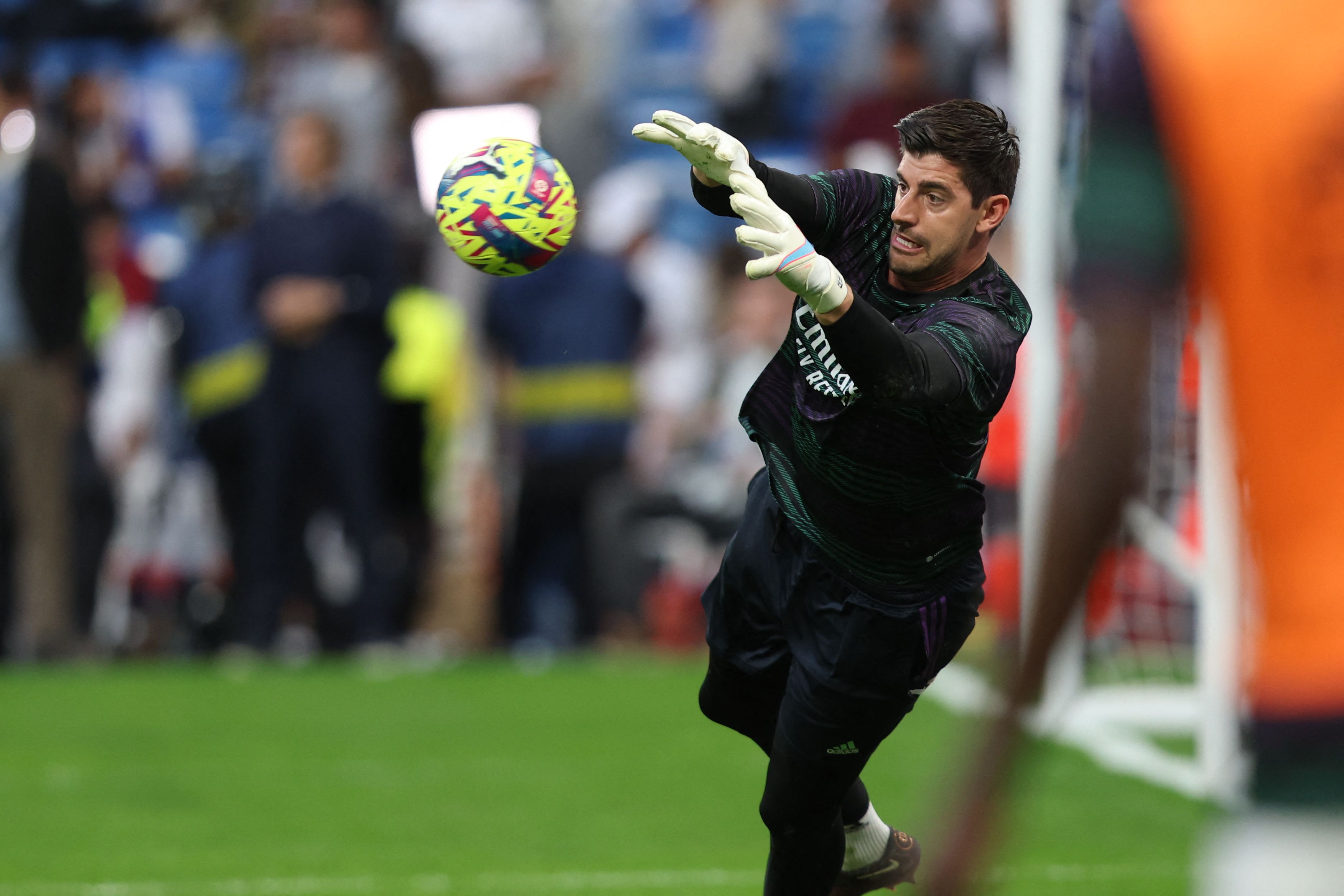 Kiper Real Madrid Thibaut Courtois.