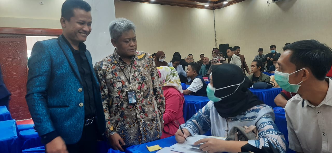 Sebanyak 106 debitur konsumen perumahan Gred Grup melakukan akad lewat program Ramadan Berfaedah Bank BTN, Selasa (18/4). 