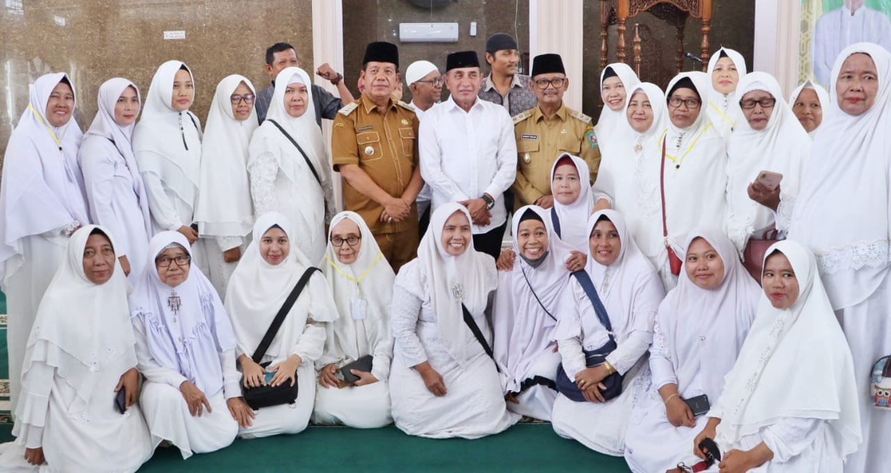 Gubernur Sumatra Utara Edy Rahmayadi dan sejumlah pejabat Pemprov Sumut melakukan silaturahmi Ramadan ke Kabupaten Simalungun