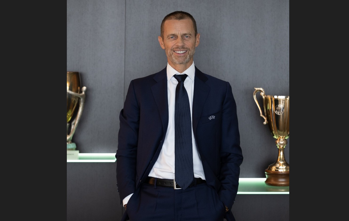 Presiden UEFA Aleksander Ceferin
