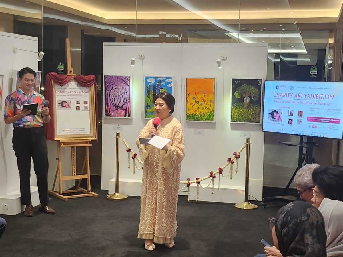 Hari Autisme Sedunia, Raysha Management Team Gelar Pameran Lukisan