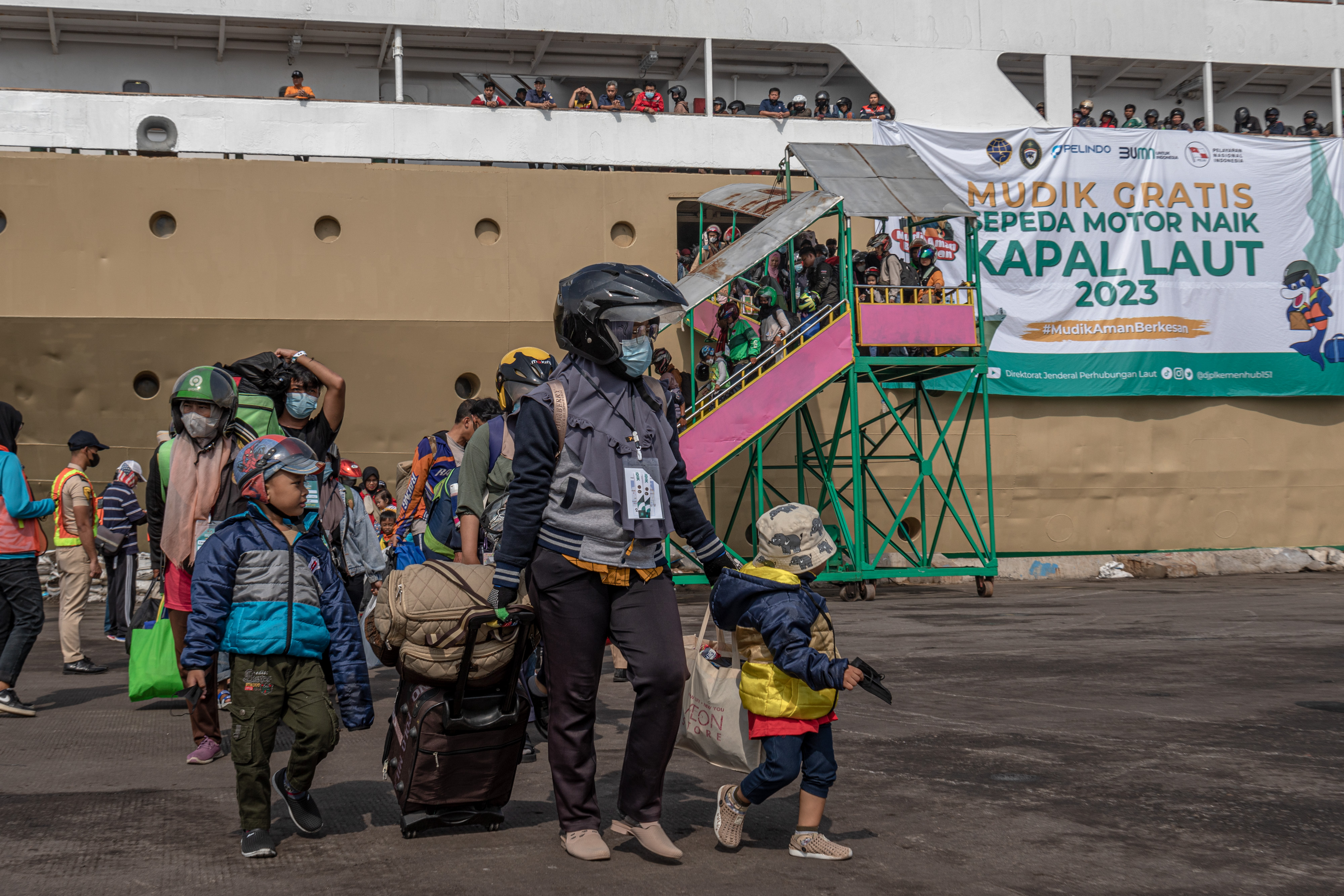 Gelombang Pemudik Terus Masuki Jateng