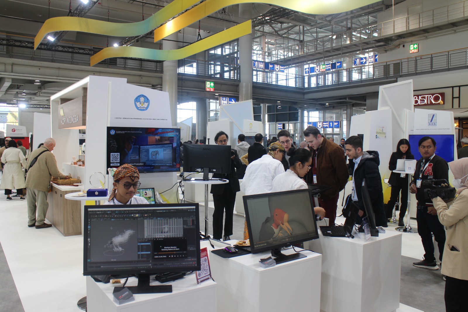 Paviliun Indonesia di Hannover Messe 2023