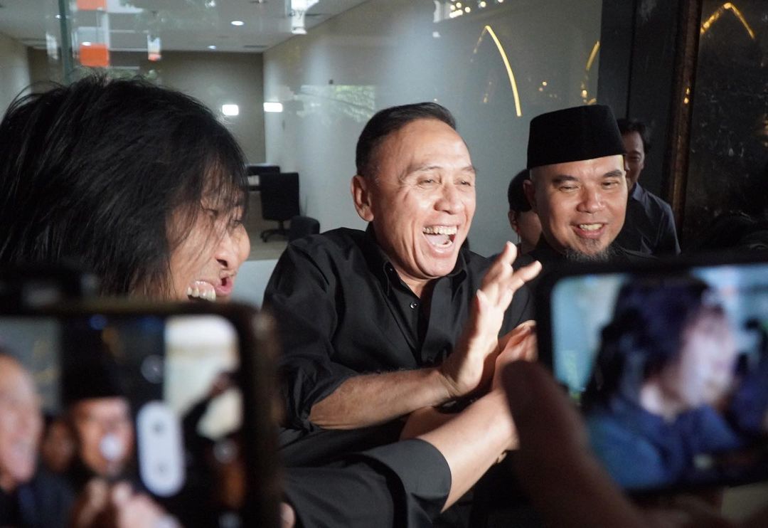 Iwan Bule bersama Ahmad Dhani dan Once Mekel 