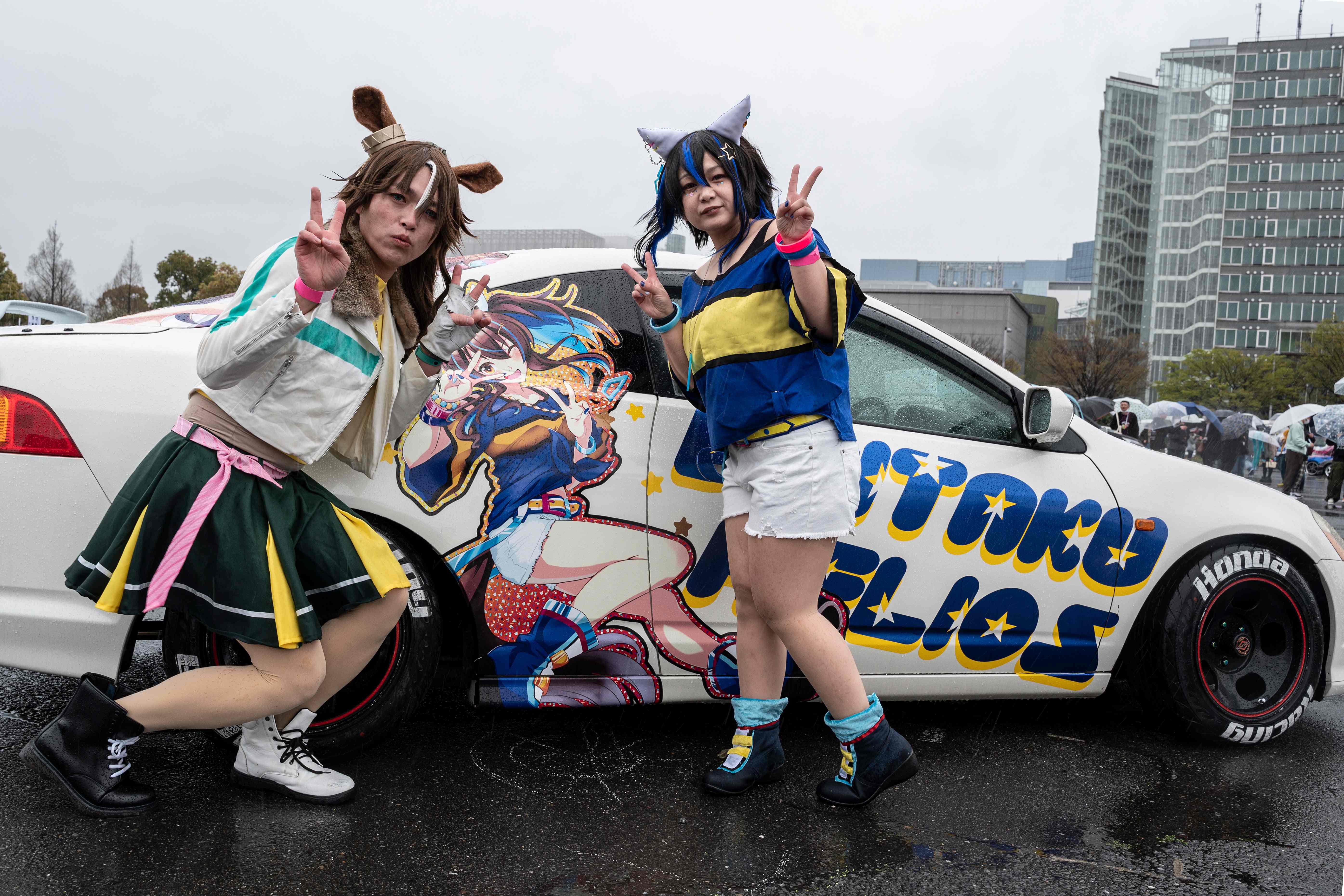 Pameran Mobil Itasha di Jepang