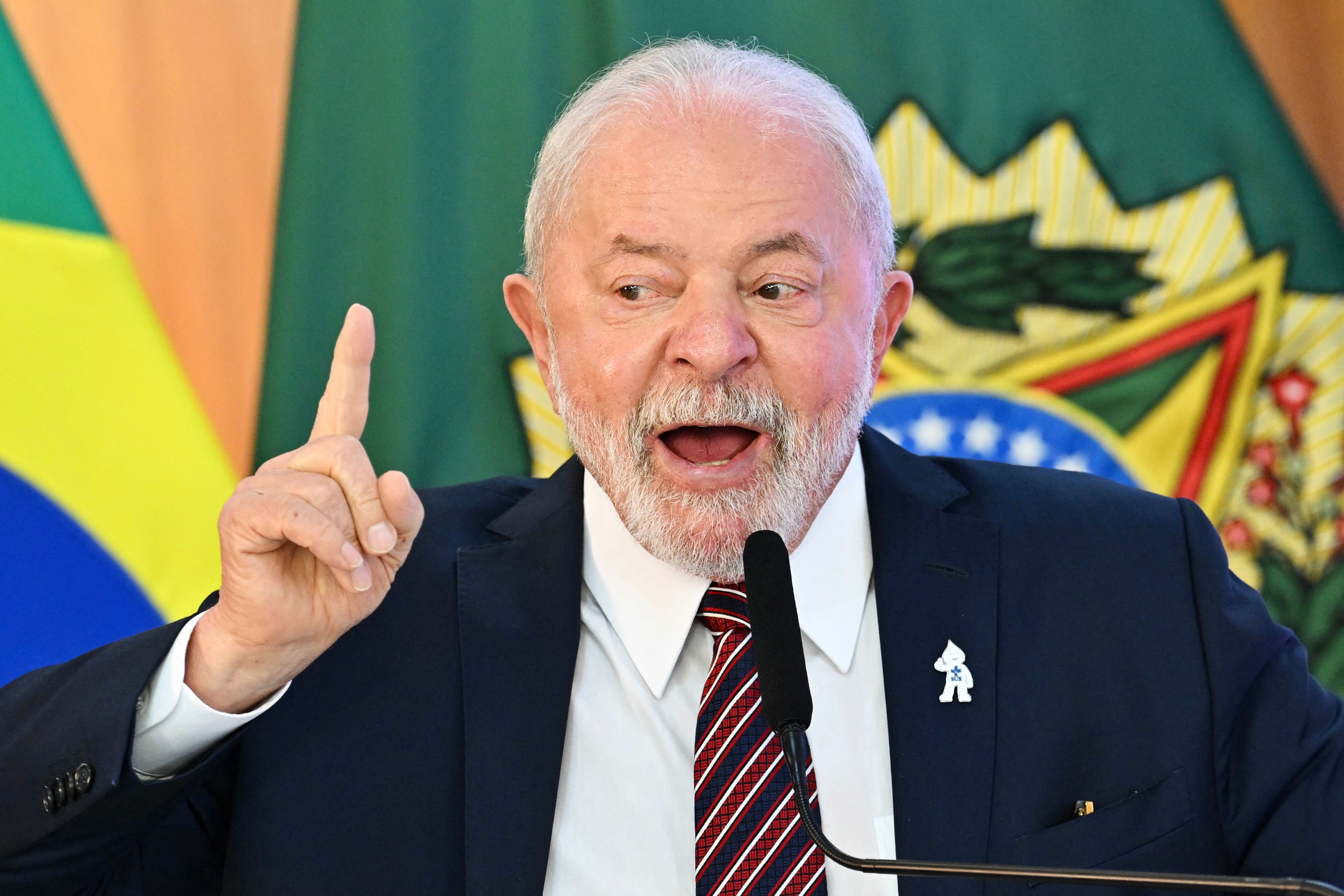Presiden Brasil Luiz Inacio Lula da Silva