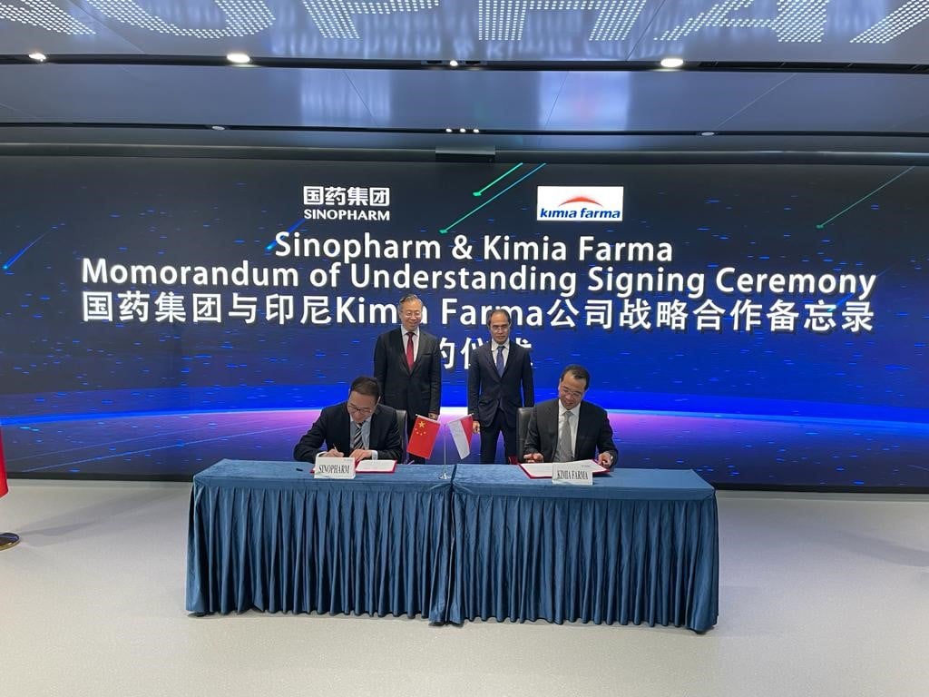 MoU antara Kimia Farma dan Sinopharm