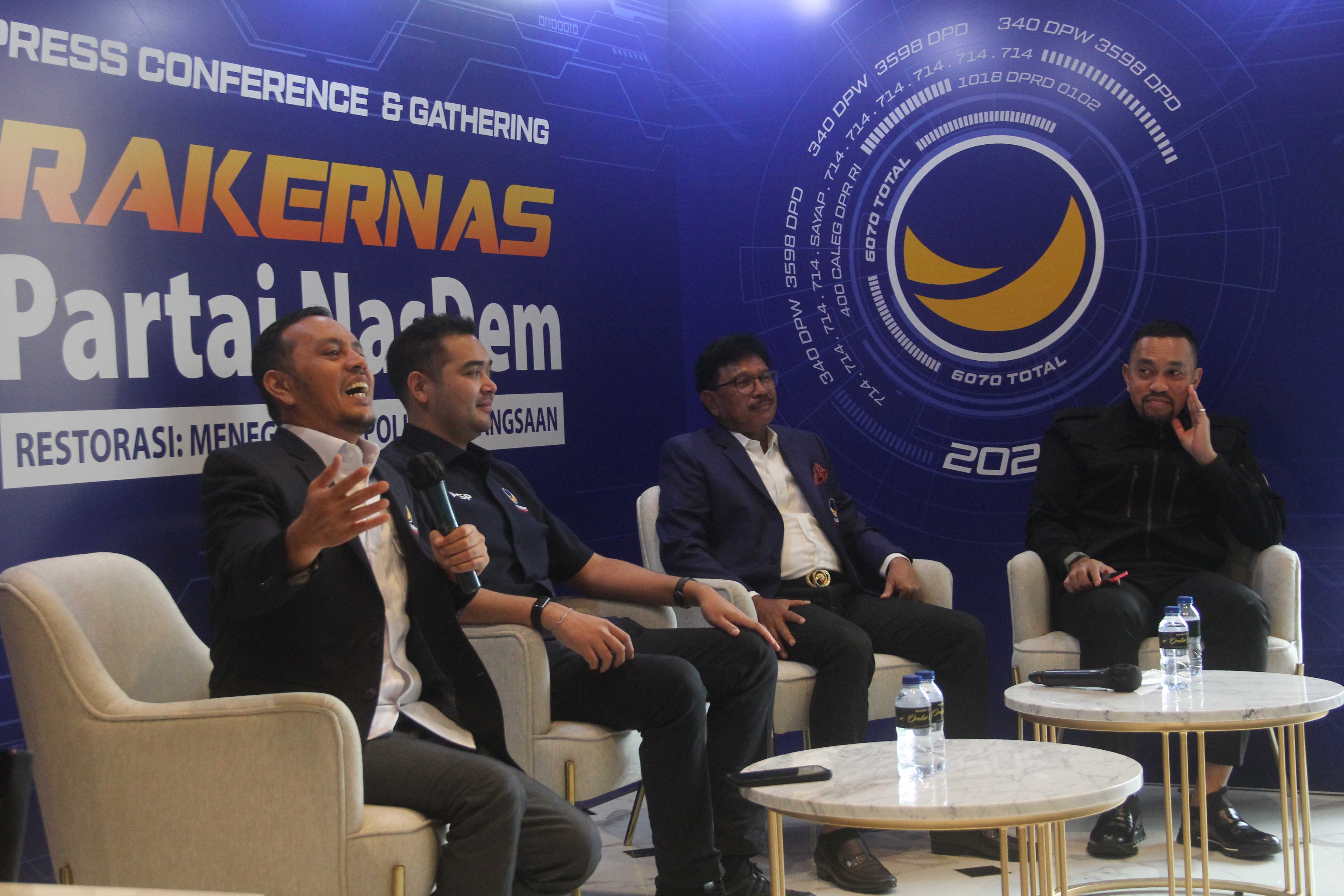 Para petinggi partai NasDem.