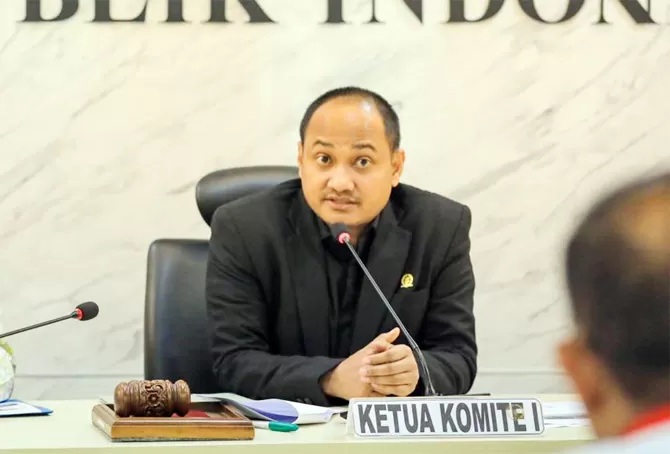 Ketua Komite I DPD RI, Fachrul Razi.