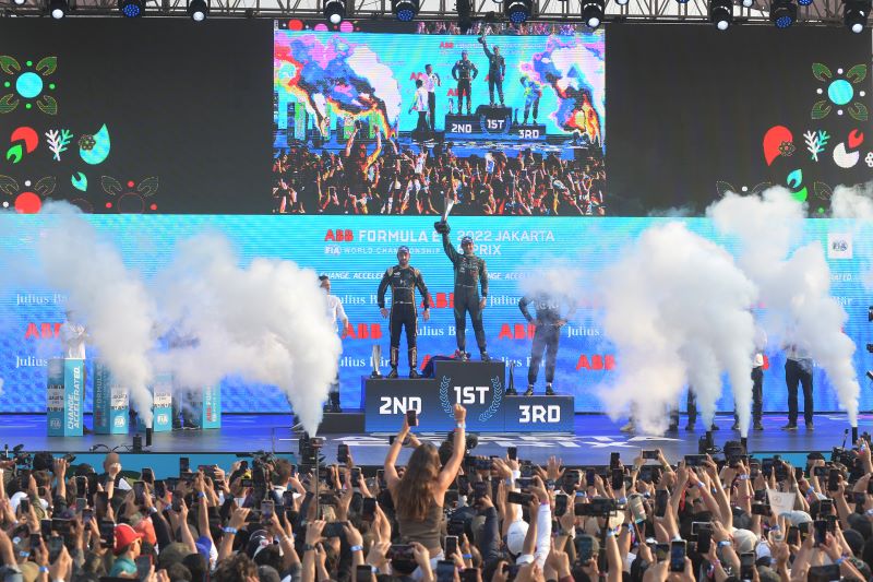 Podium Formula E 2022