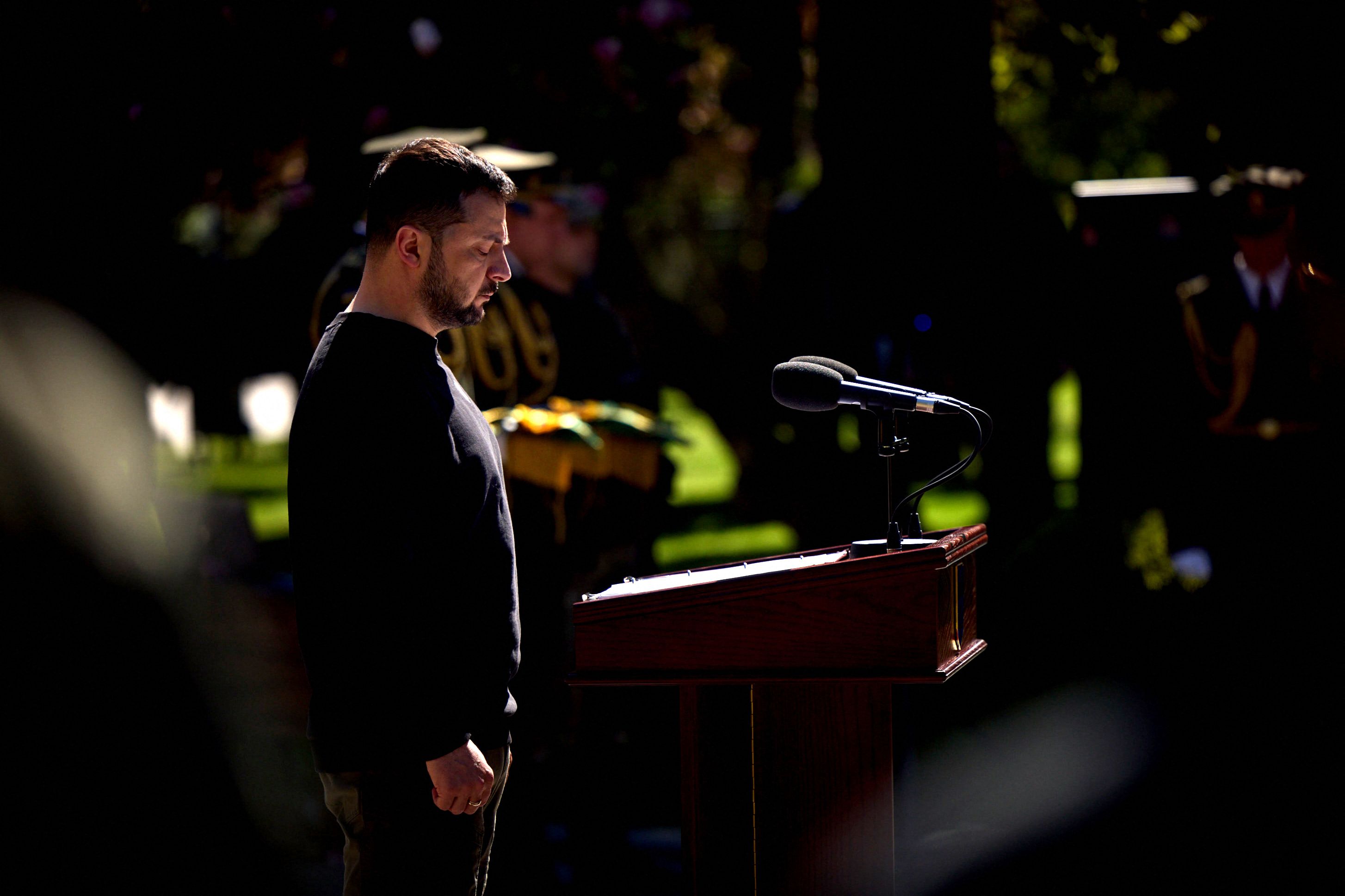 Presiden Ukraina Volodymyr Zelensky.