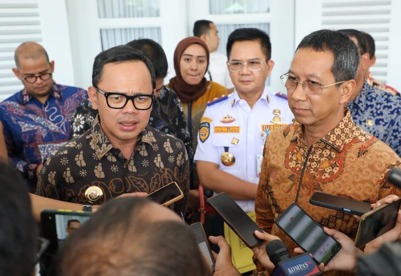 Temui Pj Gubernur DKI, Bima Arya Minta Dana Hibah untuk Bangun Serapan Air
