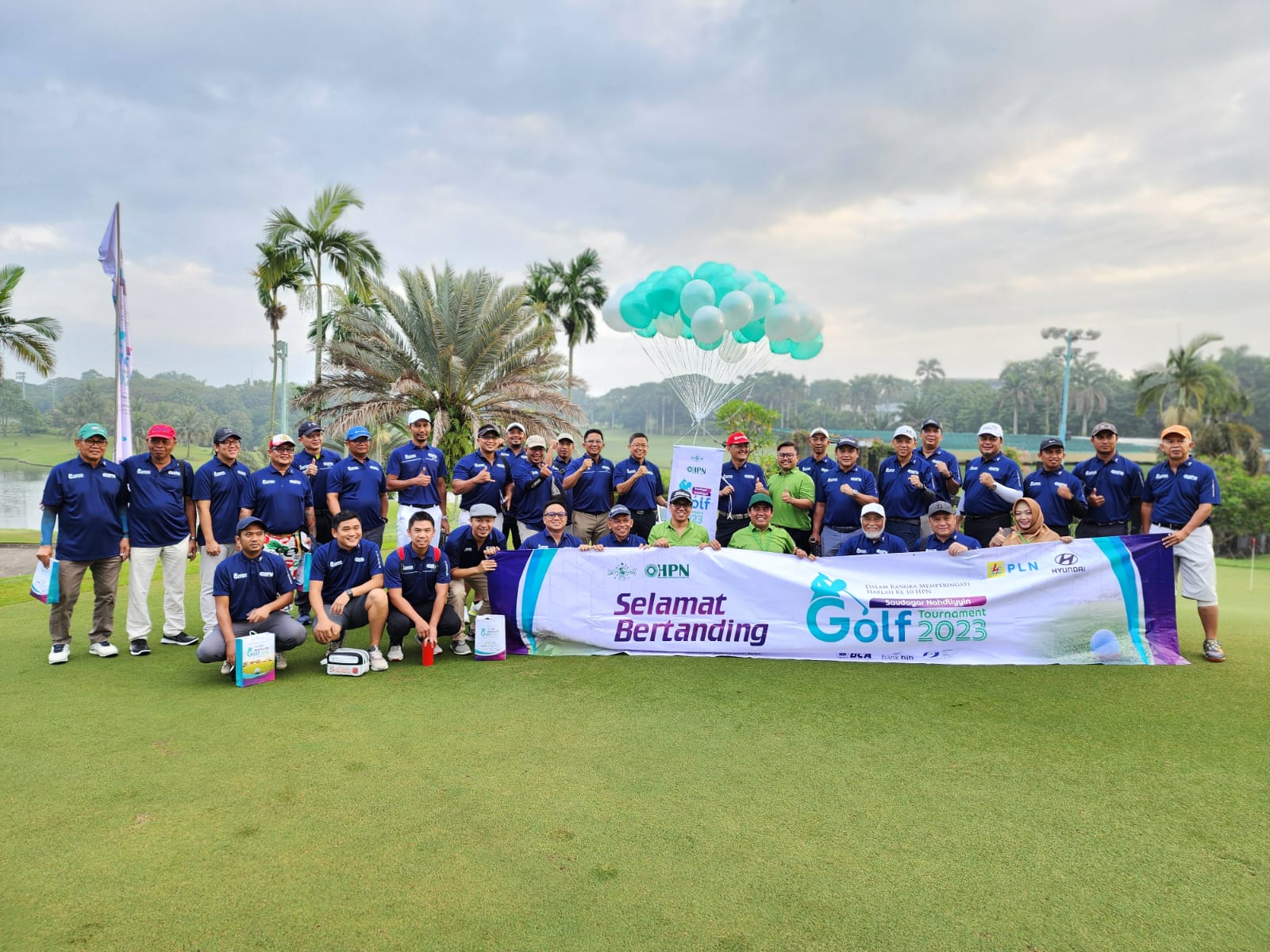 Turnamen golf oleh Himpunan Pengusaha Nahdliyin (HPN) 