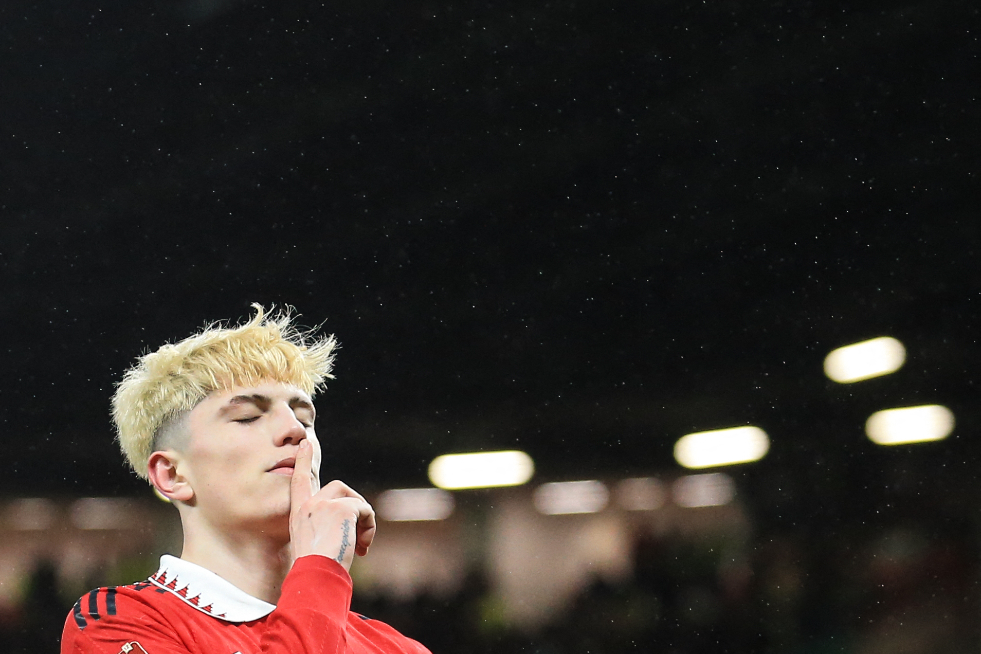 PESEPAK bola asal Argentina Alejandro Garnacho.