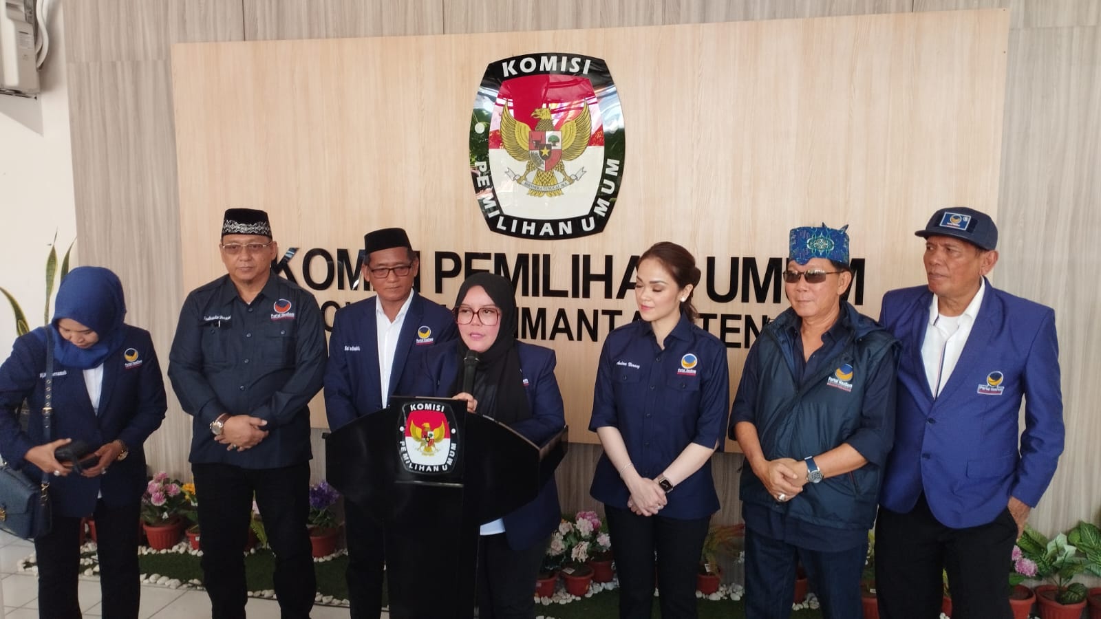 Partai NasDem Kalimantan Tengah Daftarkan  45 Bacaleg ke KPU