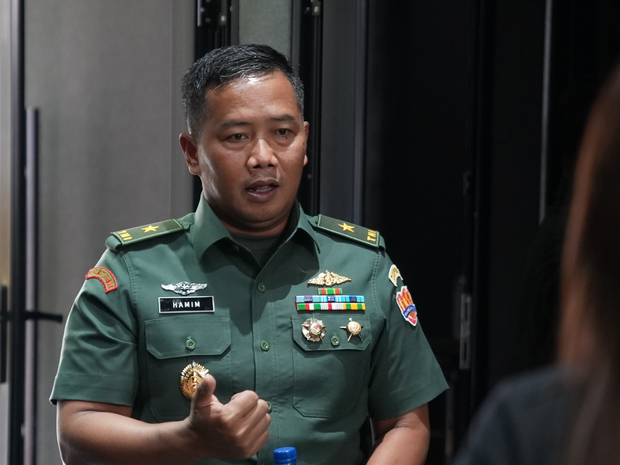 Kepala Dinas Penerangan TNI AD Brigjen Hamim Tohari