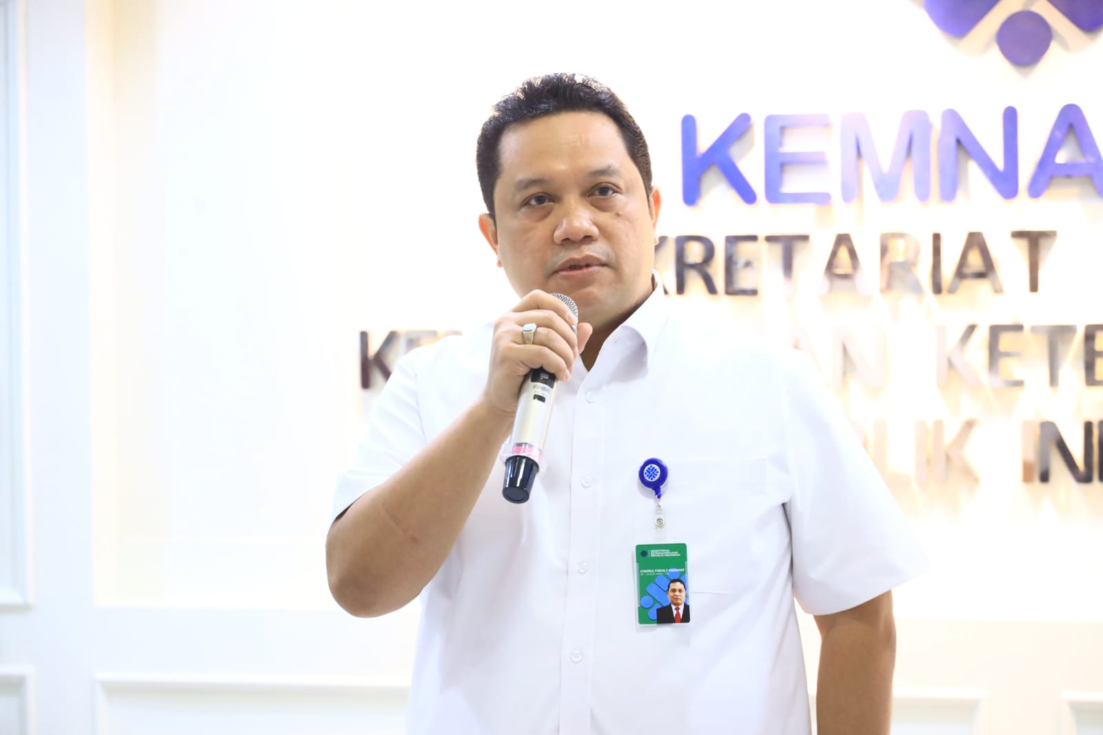 Kepala Biro Hubungan Masyarakat Kementerian Ketenagakerjaan, Chairul Fadhly Harahap.