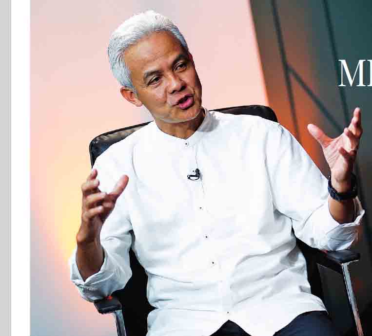 GUBERNUR Jawa Tengah Ganjar Pranowo