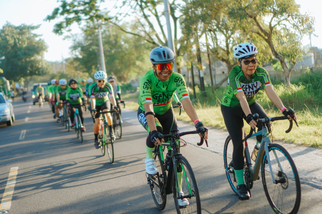Group Ride ke-8 GFNY Bali-IFG Life Sajikan Keindahan Mandalika