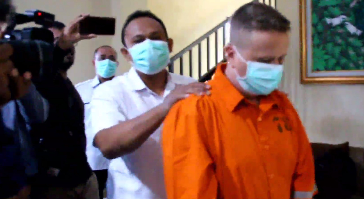 WN Kanada buronan Interpol tertangkap di Bali.